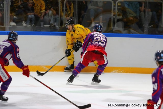 Photo hockey match Rouen - Düsseldorf le 05/09/2026