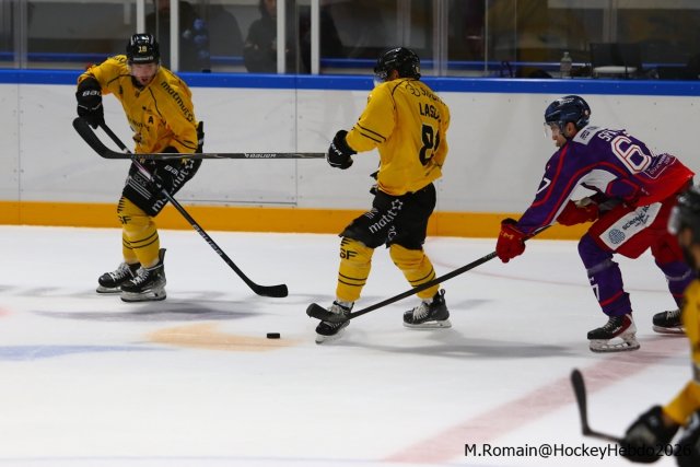 Photo hockey match Rouen - Düsseldorf le 05/09/2026