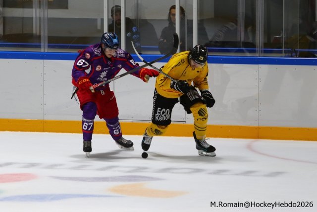 Photo hockey match Rouen - Düsseldorf le 05/09/2026