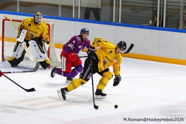 Photo hockey match Rouen - Düsseldorf le 05/09/2026