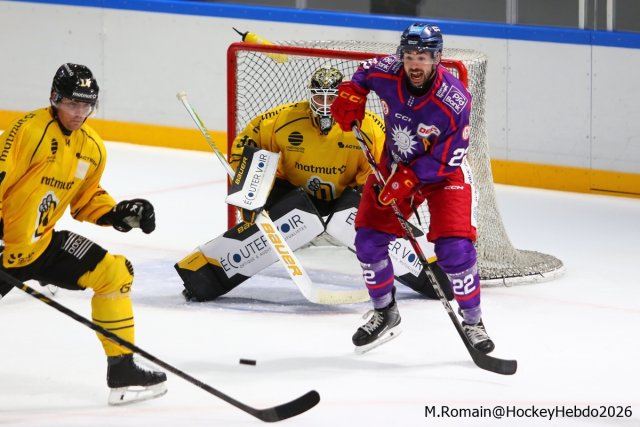 Photo hockey match Rouen - Düsseldorf le 05/09/2026