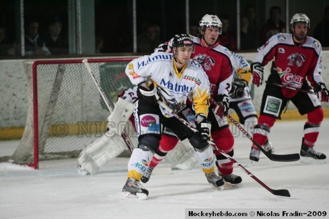 Photo hockey match Briançon  - Rouen le 08/12/2009