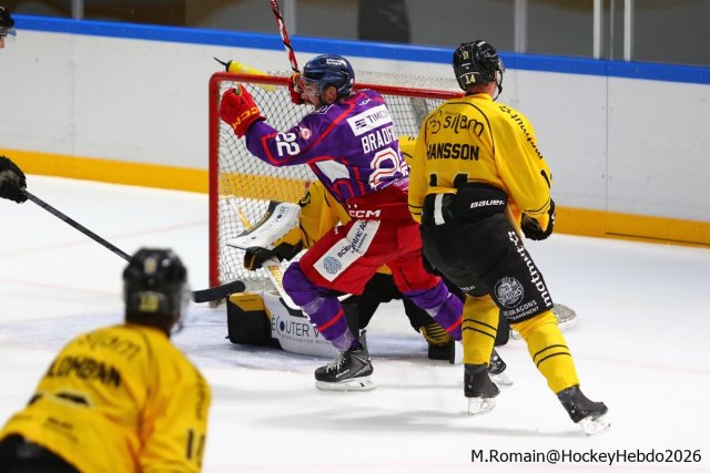 Photo hockey match Rouen - Düsseldorf le 05/09/2026