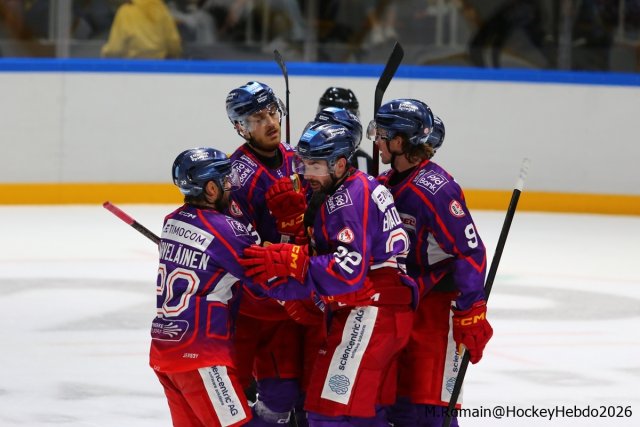 Photo hockey match Rouen - Düsseldorf le 05/09/2026