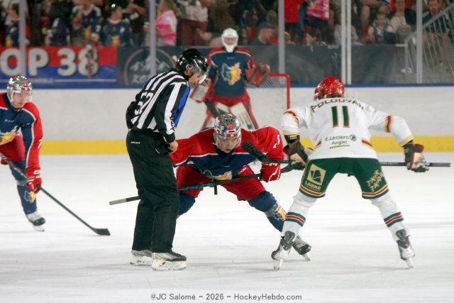 Photo hockey reportage Grenoble déçoit à domicile contre Anglet.