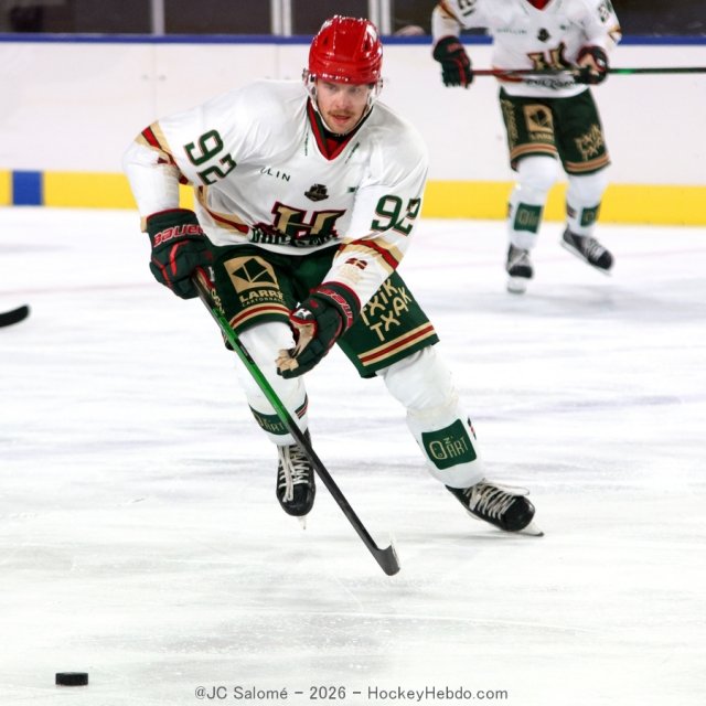 Photo hockey reportage Grenoble déçoit à domicile contre Anglet.