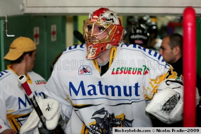 Photo hockey match Briançon  - Rouen le 08/12/2009