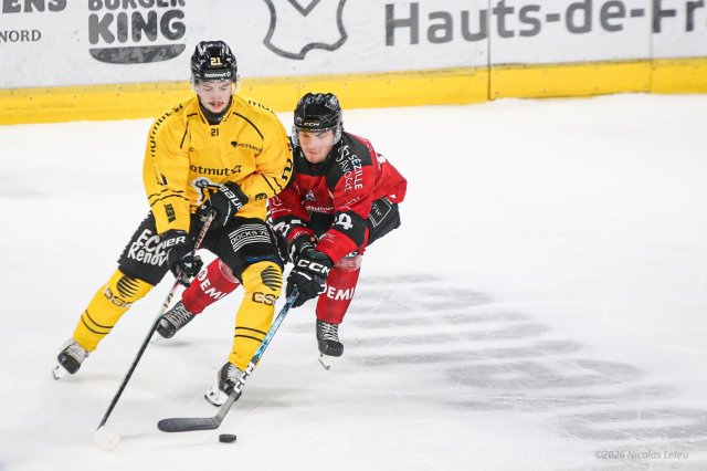 Photo hockey match Amiens  - Rouen le 07/09/2026