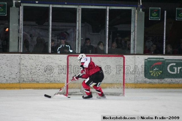 Photo hockey match Briançon  - Rouen le 08/12/2009
