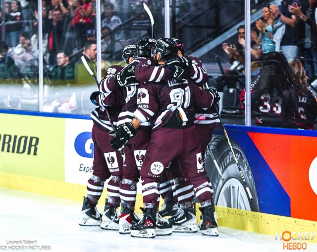 Photo hockey match Bordeaux - Mannheim le 11/09/2026