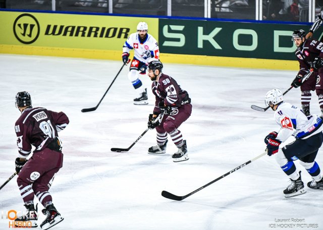 Photo hockey match Bordeaux - Mannheim le 11/09/2026