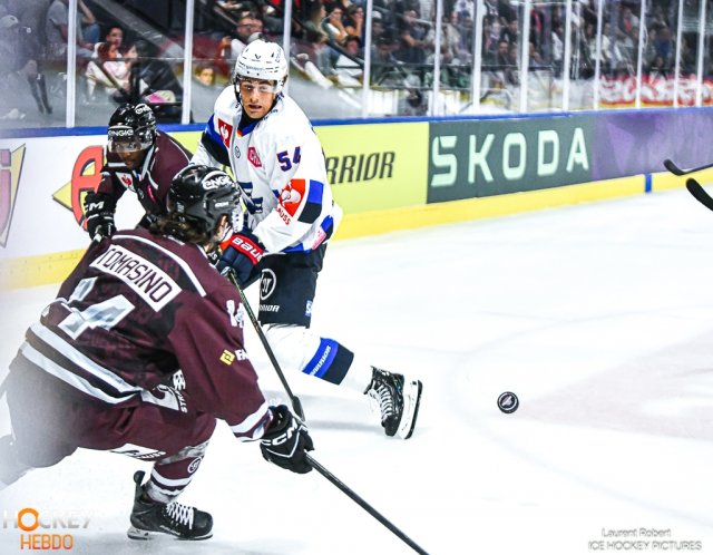Photo hockey match Bordeaux - Mannheim le 11/09/2026