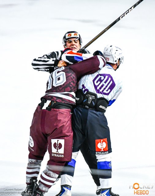 Photo hockey match Bordeaux - Mannheim le 11/09/2026