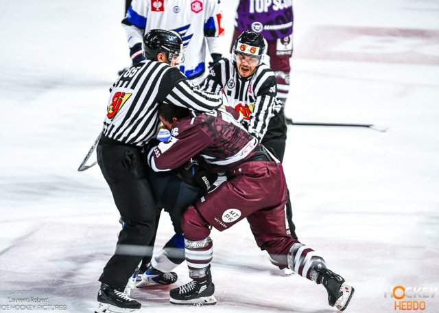 Photo hockey match Bordeaux - Mannheim le 11/09/2026