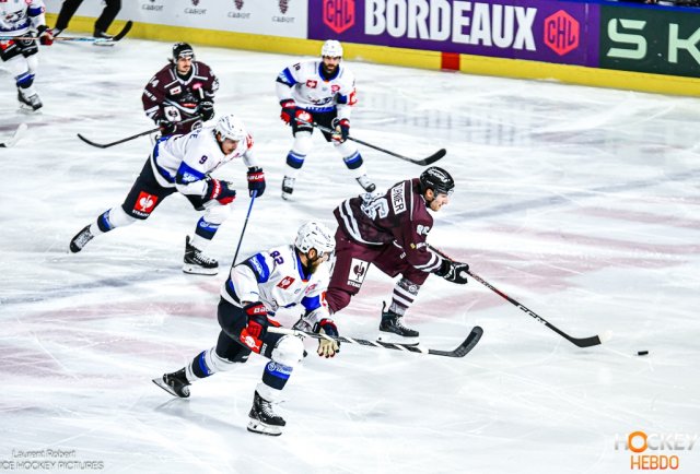 Photo hockey match Bordeaux - Mannheim le 11/09/2026