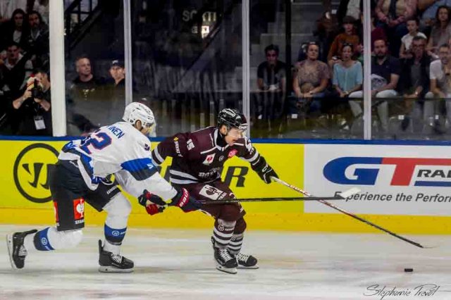 Photo hockey match Bordeaux - Mannheim le 11/09/2026