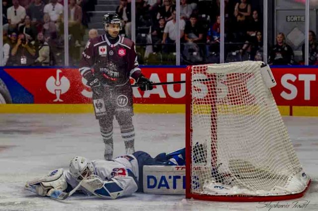 Photo hockey match Bordeaux - Mannheim le 11/09/2026