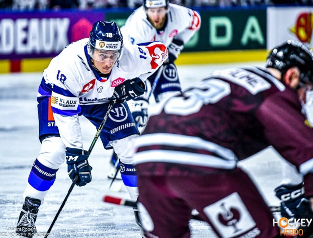Photo hockey match Bordeaux - Plzen le 13/09/2026