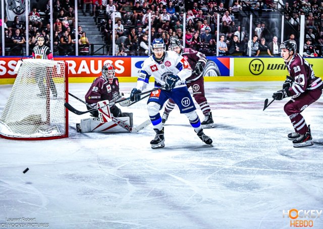 Photo hockey match Bordeaux - Plzen le 13/09/2026