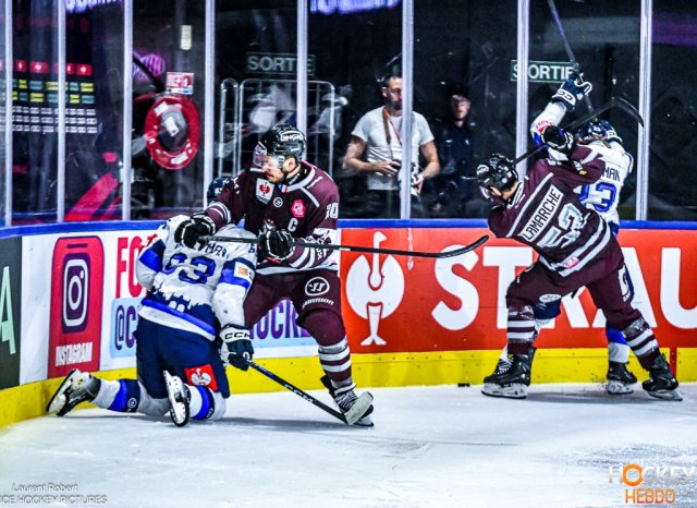 Photo hockey match Bordeaux - Plzen le 13/09/2026