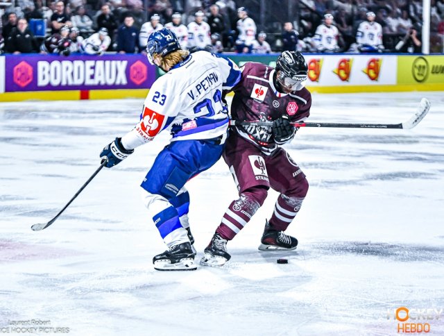 Photo hockey match Bordeaux - Plzen le 13/09/2026