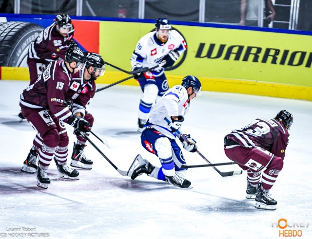 Photo hockey match Bordeaux - Plzen le 13/09/2026