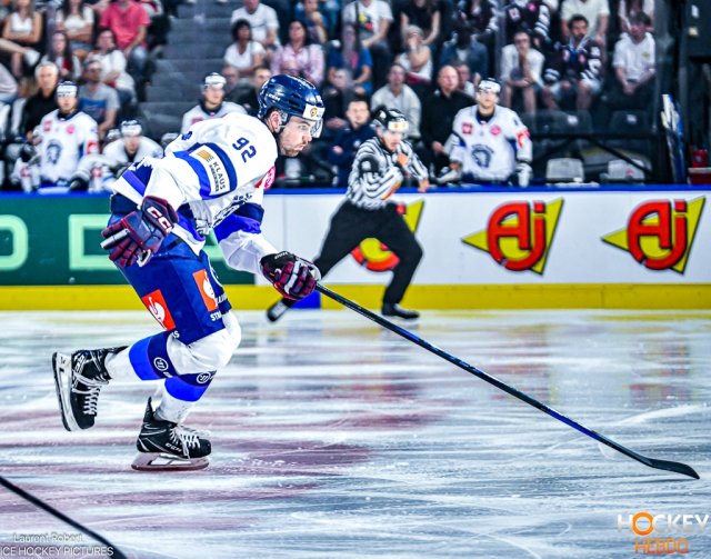Photo hockey match Bordeaux - Plzen le 13/09/2026
