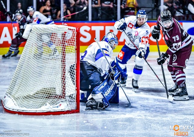 Photo hockey match Bordeaux - Plzen le 13/09/2026
