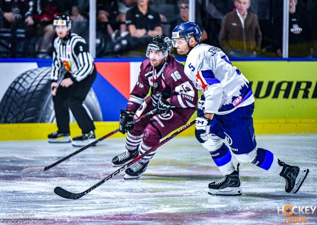 Photo hockey match Bordeaux - Plzen le 13/09/2026