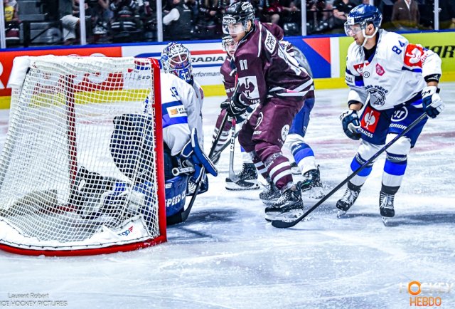 Photo hockey match Bordeaux - Plzen le 13/09/2026