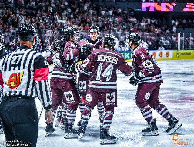 Photo hockey match Bordeaux - Plzen le 13/09/2026