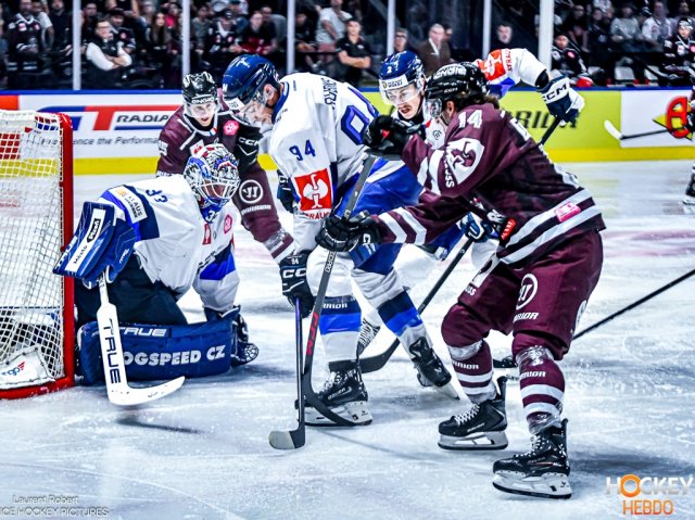 Photo hockey match Bordeaux - Plzen le 13/09/2026