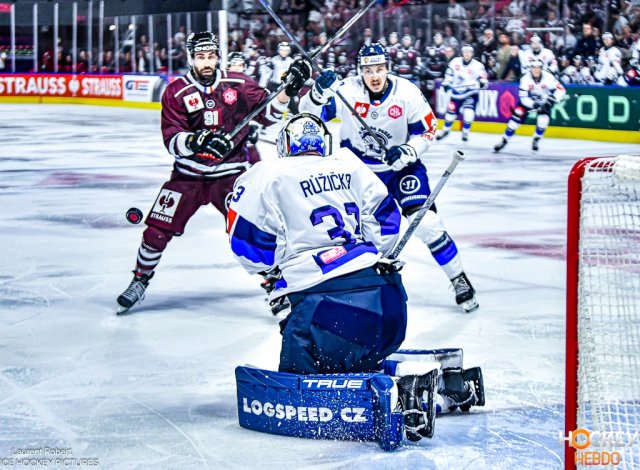 Photo hockey match Bordeaux - Plzen le 13/09/2026