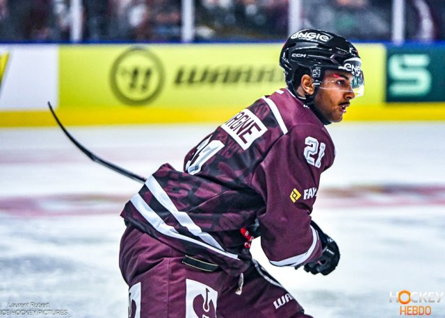 Photo hockey match Bordeaux - Plzen le 13/09/2026