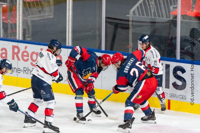Photo hockey reportage U20 - BDL Grenoble vs Caen