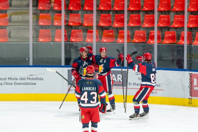 Photo hockey reportage U20 - BDL Grenoble vs Caen