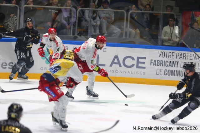 Photo hockey match Rouen - Grenoble  le 18/09/2026