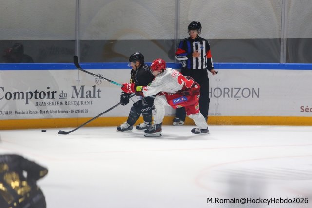 Photo hockey match Rouen - Grenoble  le 18/09/2026