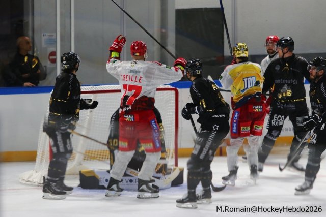 Photo hockey match Rouen - Grenoble  le 18/09/2026