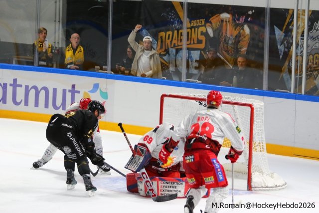 Photo hockey match Rouen - Grenoble  le 18/09/2026