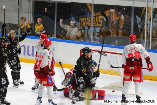 Photo hockey match Rouen - Grenoble  le 18/09/2026