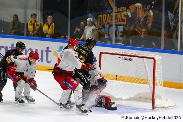 Photo hockey match Rouen - Grenoble  le 18/09/2026