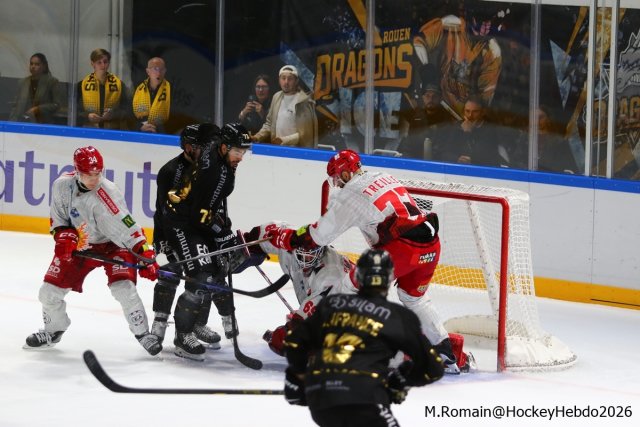 Photo hockey match Rouen - Grenoble  le 18/09/2026