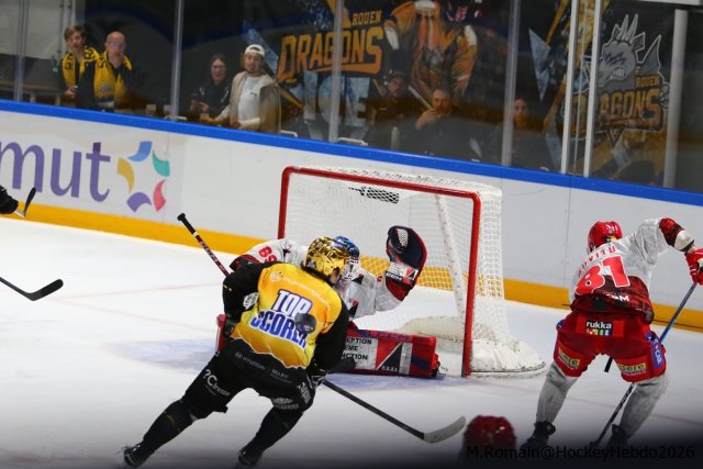 Photo hockey match Rouen - Grenoble  le 18/09/2026