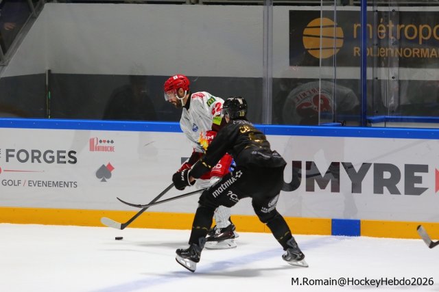 Photo hockey match Rouen - Grenoble  le 18/09/2026