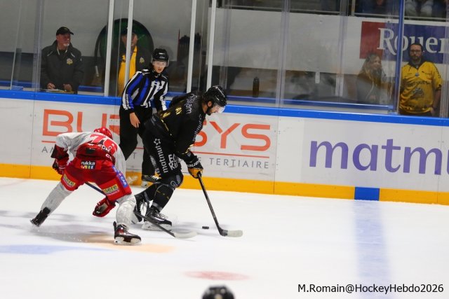 Photo hockey match Rouen - Grenoble  le 18/09/2026