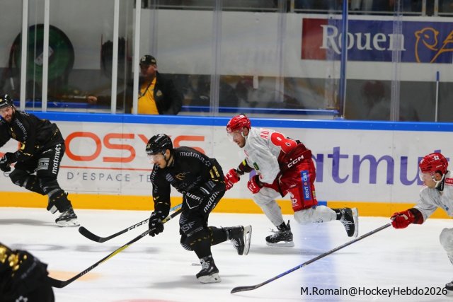 Photo hockey match Rouen - Grenoble  le 18/09/2026