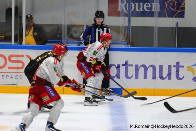 Photo hockey match Rouen - Grenoble  le 18/09/2026