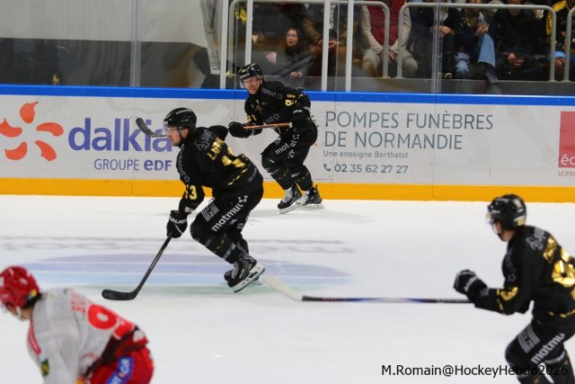 Photo hockey match Rouen - Grenoble  le 18/09/2026