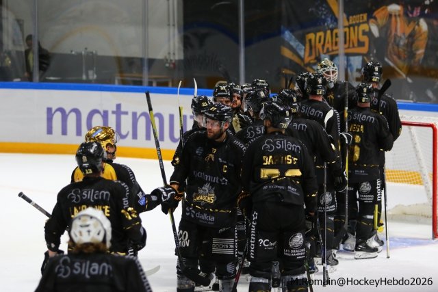 Photo hockey match Rouen - Grenoble  le 18/09/2026
